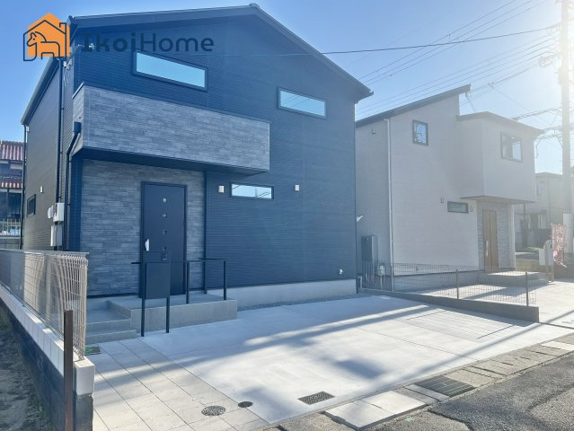 神戸市西区竜が岡2丁目全2棟1号地　新築戸建　の駐車場|【ホームページに現地動画掲載中】●年中無休：当日予約可●間口広く駐車スペース３台可能！