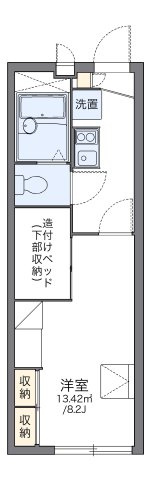 【間取り】 | レオパレスフクチ