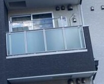 Ｒ－Ｓｍａｒｔ　川口元郷のバルコニー