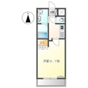 【間取り】 | 設備充実！少し広めの1K！