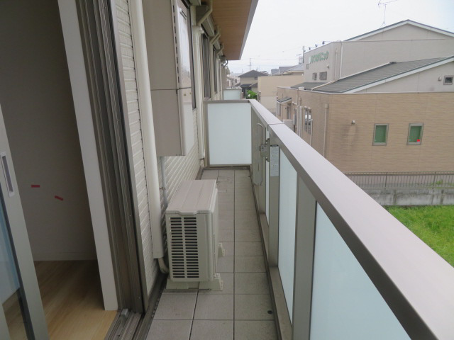 シャーメゾンオリーブのバルコニー