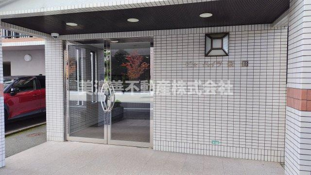 ６６１７４　ビューハイツ薮田の玄関