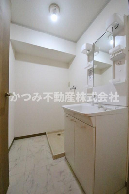 【洗面所】 | ドリームガーデン | 独立洗髪洗面台あり♪