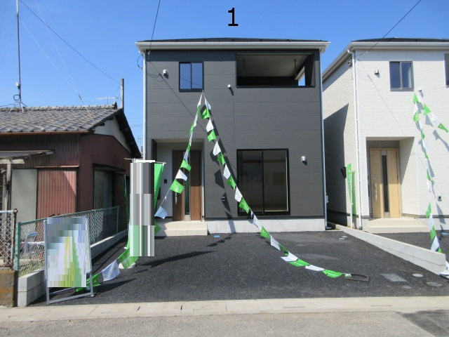 【仲介手数料無料】新築戸建　熊谷市赤城町1-161（全2棟）