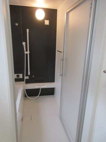 【仲介手数料無料】新築戸建　熊谷市赤城町1-161（全2棟）の浴室