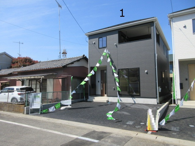 【仲介手数料無料】新築戸建　熊谷市赤城町1-161（全2棟）の外観