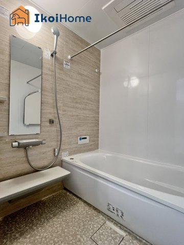 神戸市西区竜が岡2丁目全2棟2号地　新築戸建　の浴室|【ホームページに現地動画掲載中】●年中無休：当日予約可●1坪タイプの広々したユニットバスになります