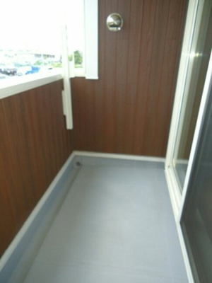 【バルコニー】 | プルメリアコート | お洗濯にも便利なバルコニー付き