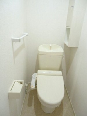 【トイレ】 | プルメリアコート | トイレもきれいです