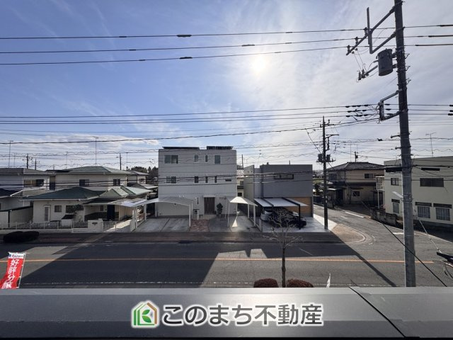 リガーレ宇都宮市さつき6期　1号棟の展望|バルコニーからの眺めです♪