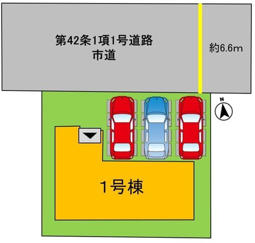 よかタウン　倉敷市水江【仲介手数料無料】の区画図