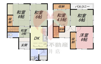 【間取り】 | 和泉市寺門町２丁目戸建