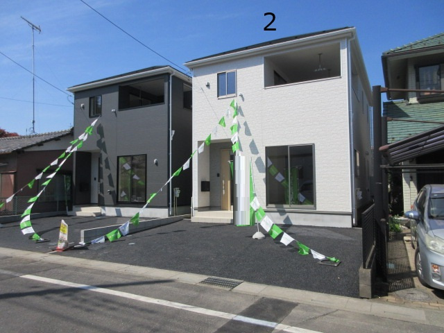 【仲介手数料無料】新築戸建　熊谷市赤城町1-161（全2棟）の外観