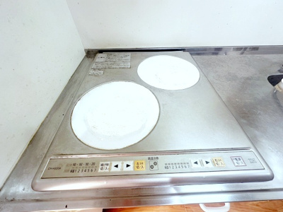 【キッチン】 | アッパービレッジ根岸 | IHコンロ　※クリーニング前の写真です