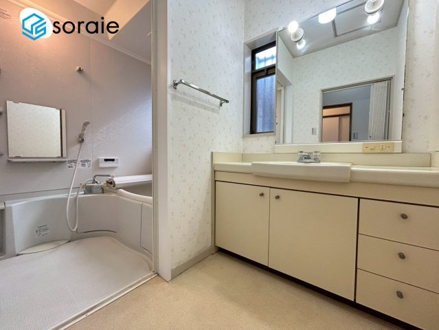 所沢市松が丘2丁目　中古戸建の脱衣所|1月16日撮影