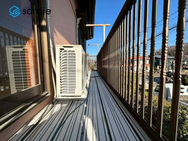 所沢市松が丘2丁目　中古戸建のバルコニー|1月16日撮影