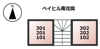 【区画図】 | ベイヒル南花岡