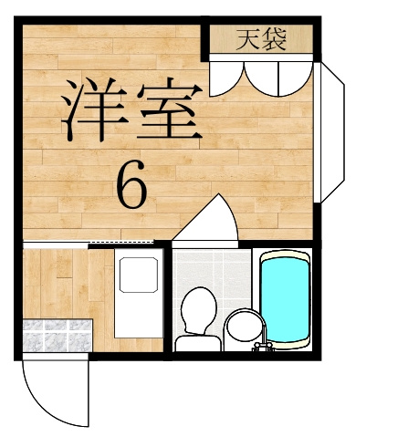 サンコーポ生駒の間取り