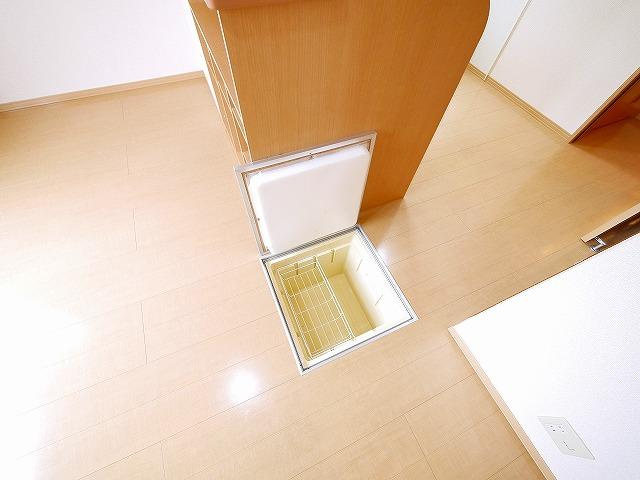 ディアコートⅢの収納|専用の収納スペースです