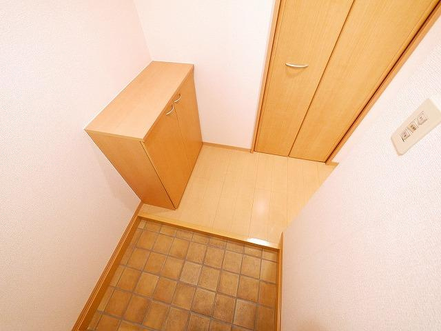 ディアコートⅢの玄関|毎日通る玄関はこちらです