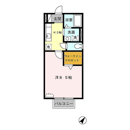 アミエーラの間取り