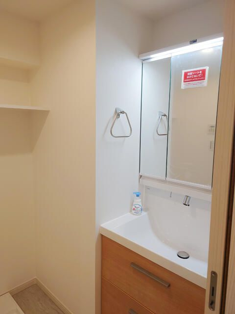 ライオンズマンション白山の洗面所