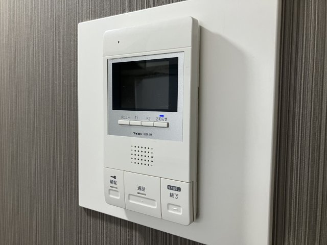 アメニティマンションのセキュリティ|モニター付きインターホン