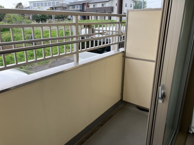 アメニティマンションのバルコニー