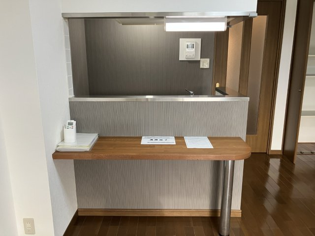 アメニティマンションの内装|カウンターテーブルあります