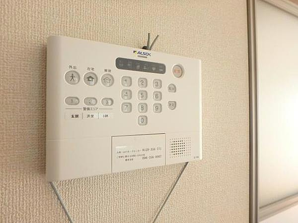 熊本市南区近見３丁目のアパートのセキュリティ