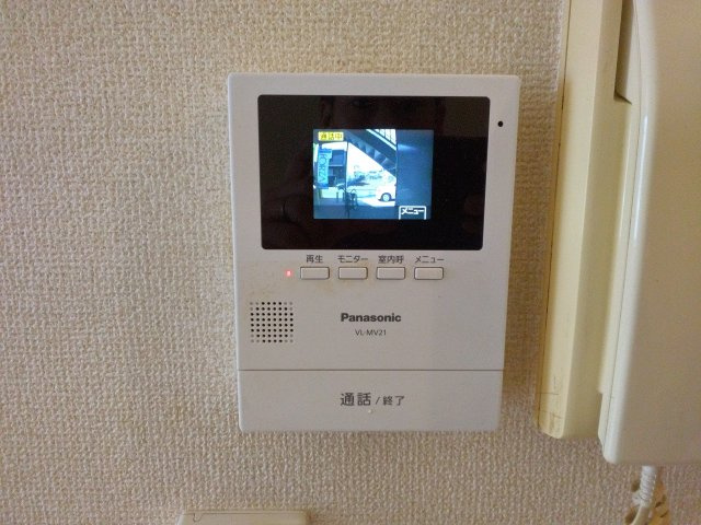 エステートピアＫのセキュリティ|モニター付きインターホン