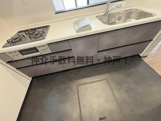 【キッチン】 | 神戸市須磨区北須磨タウン　新築戸建I-4号棟　仲介手数料無料！ | 使いやすいキッチンです