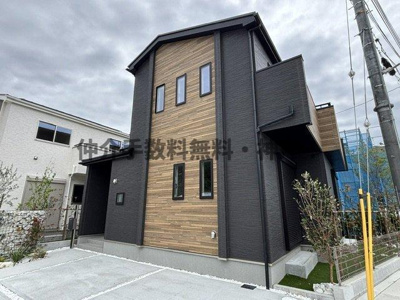 【外観】 | 神戸市須磨区北須磨タウン　新築戸建I-4号棟　仲介手数料無料！ | 建物外観を気になさる方へ、見た目の良い物件です