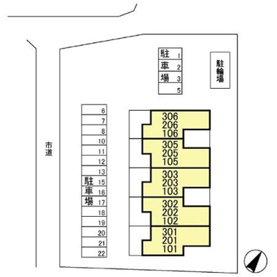 【区画図】 | ヴァンベール富士美