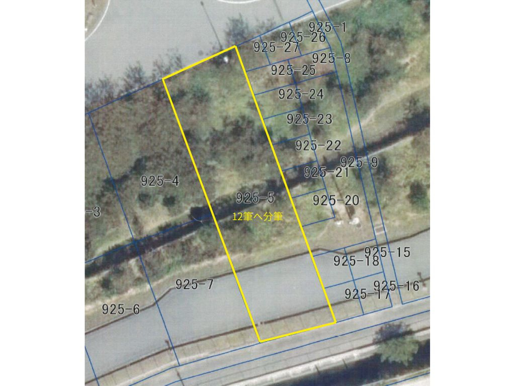 ４８．５倍　軍用地　(航空自衛隊那覇基地)の土地図