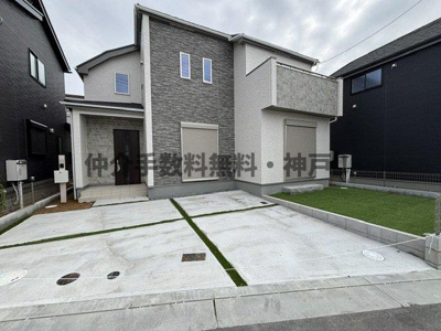 【外観】 | 神戸市須磨区車　新築戸建I-5号棟　仲介手数料無料！ | 須磨区車　新築　仲介手数料無料！