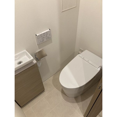 【トイレ】 | ザ・パークハビオ同心 | 落ち着いた色調のトイレです