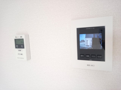 【セキュリティ】 | ラフィネ神辺　A棟 | TV付インターホン