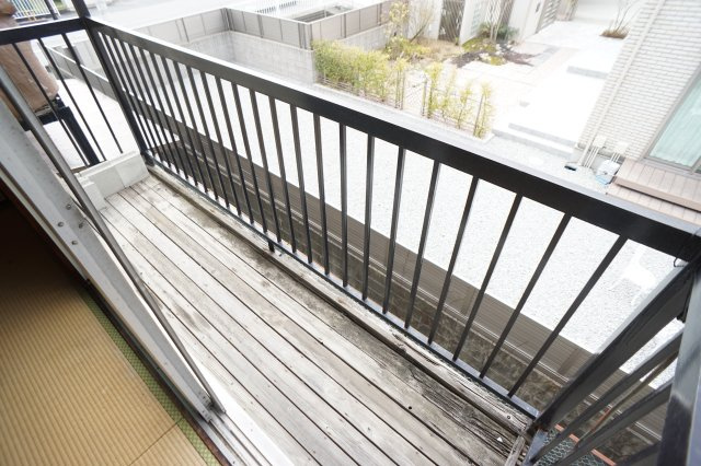 今井荘のバルコニー