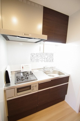 【キッチン】 | ヴィクトワール | 2口コンロ、グリル付き♪