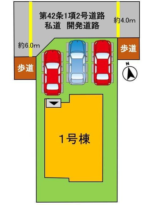よかタウン　倉敷市笹沖【仲介手数料無料】の区画図