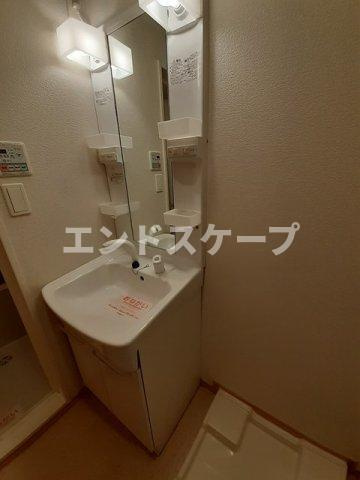 カーサ・セレーノの洗面所|高崎、前橋のお部屋探しはエンドスケープまで！お客様の理想お聞かせ下さい♪
