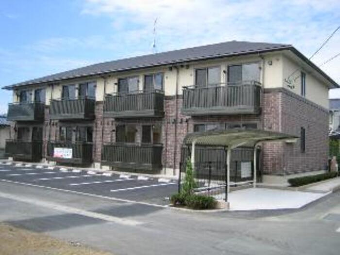 熊本市西区野中３丁目のアパートの外観