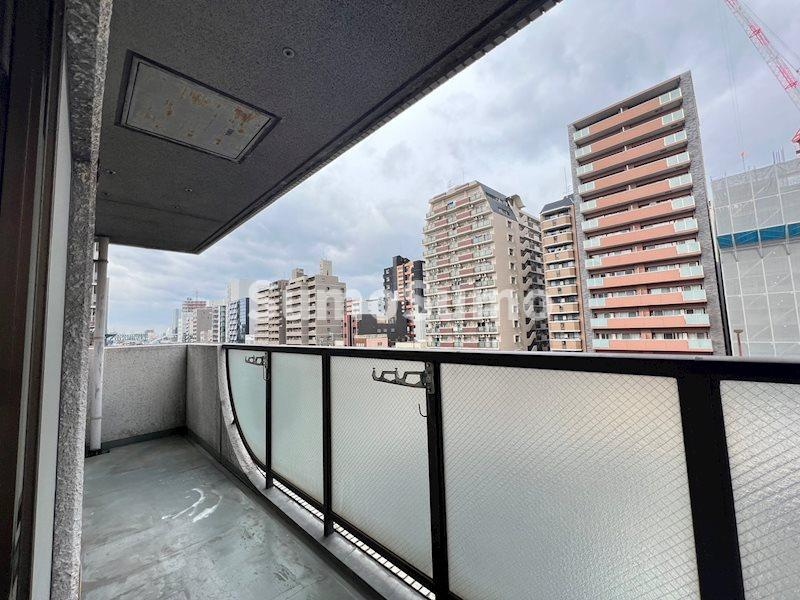 フローライト桜川のバルコニー|陽当たり良好なバルコニーです