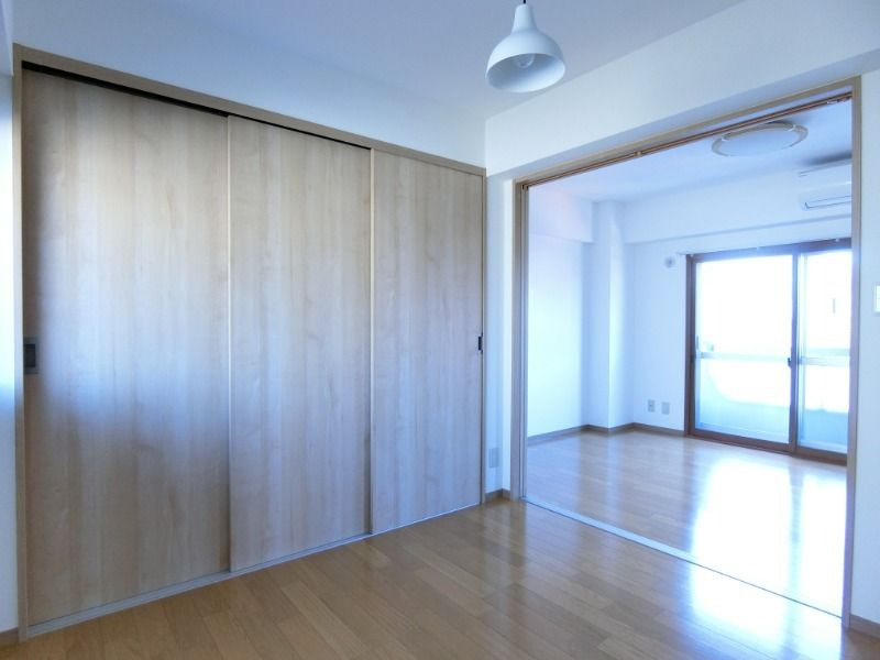 鶯谷富士パームの寝室