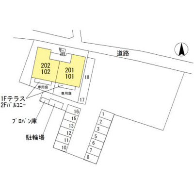 【区画図】 | グリーンタウンⅠ