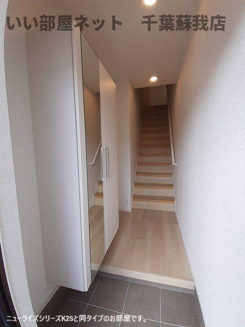 星久喜町アパート（０２８５３７７０１）の玄関