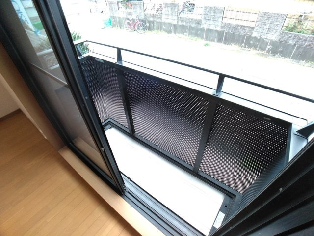 パレス小沢7のバルコニー