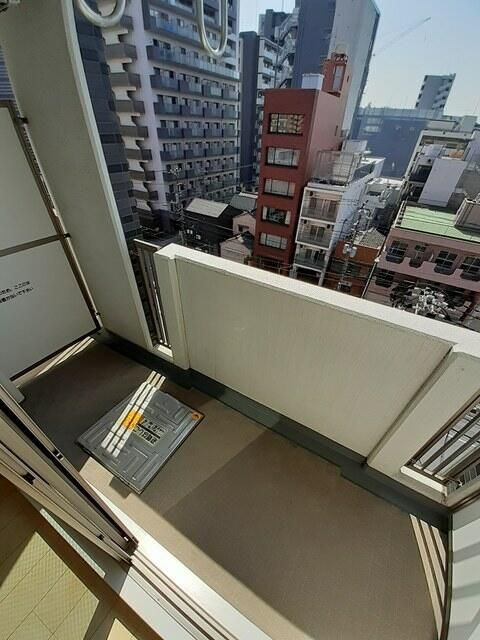 アルカディアⅤのバルコニー