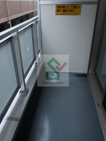 グレイス西所沢のバルコニー